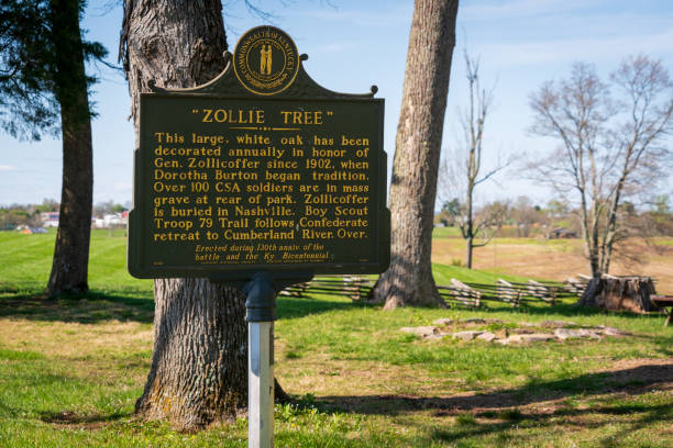 istock Plaque at Mill Springs Battlefield National Monument 2202438636