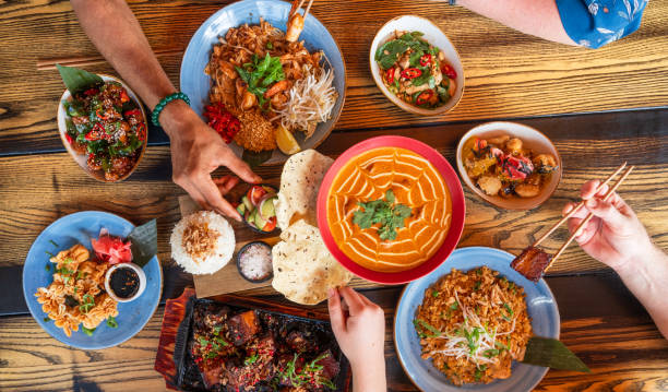Family reunion spread.