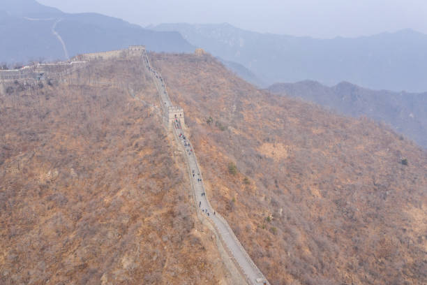 landscape of the great wall in China