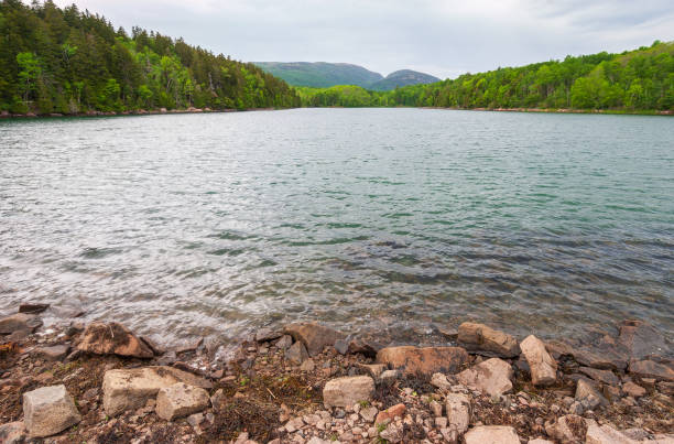 istock Echo Lake at Acadia National Park 2202457792