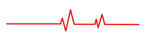 istock Red Pulse – A vibrant red electrocardiogram (ECG) waveform representing the rhythm of life, heartbeat, and vital signs, symbolizing energy, urgency, and the essence of human existence in a medical 2202457796