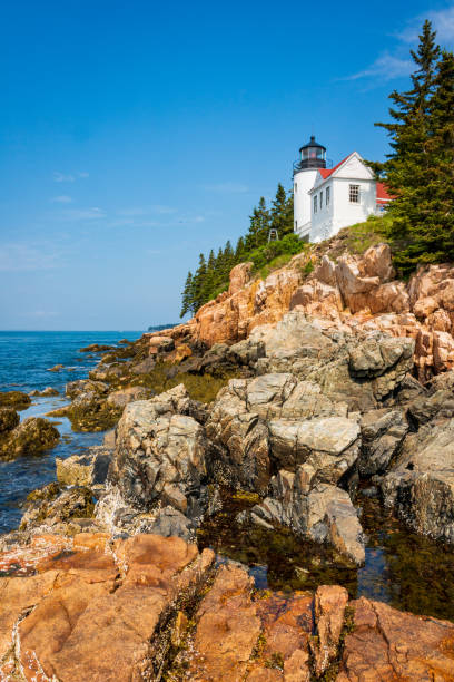 istock Bass Harbor Head Light at Acadia National Park 2202457947