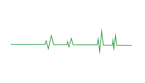 istock Lifeline in Motion – A bright green electrocardiogram waveform representing life, energy, and the importance of health monitoring, often associated with sustainable technology and advanced medical 2202458001