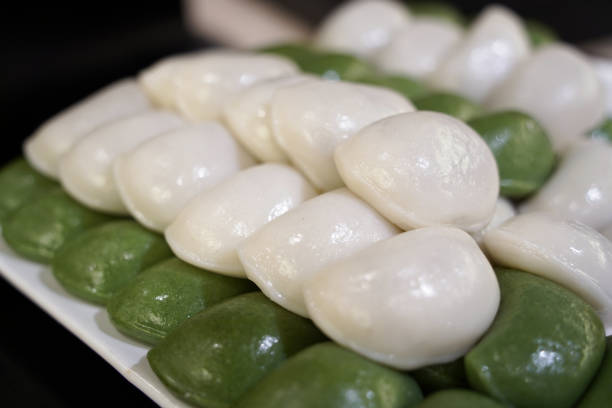 Tteok is a general term for Korean rice cakes.