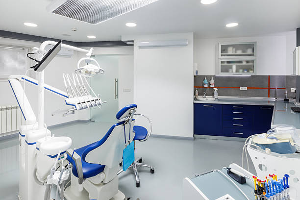istock Modern Dental Clinic Interior Featuring Comfortable Patient Chair and Advanced Equipment for Oral Healthcare Procedures in a Clean and Bright Environment 2202458806