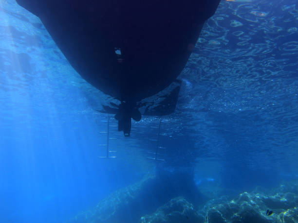 istock Under boat, Adriatic sea, Croatia 2202459788