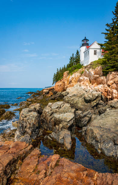 istock Bass Harbor Head Light at Acadia National Park 2202460105