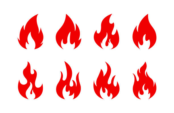 Bara Api Icon 3.000+ Bara Api Ilustrasi, Grafik Vektor, & Clip Art Bebas Royalti ...