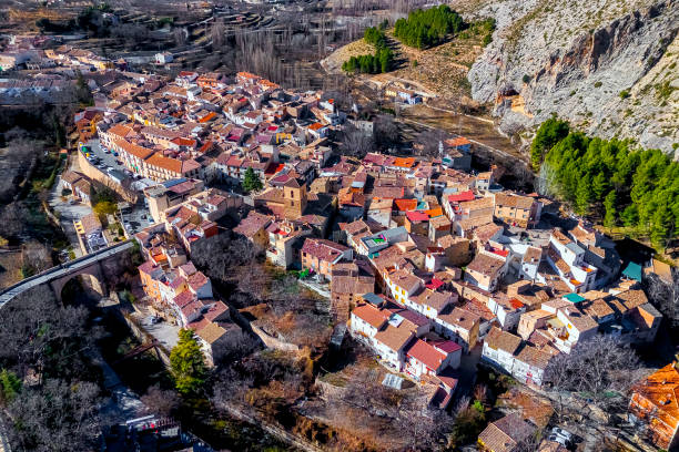istock Aerial view of Nerpio, Albacete, Spain 2202470526