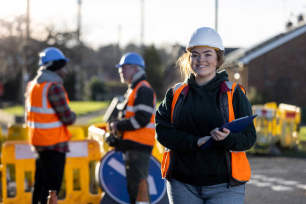 istock Women in Street Maintenance 2202496378