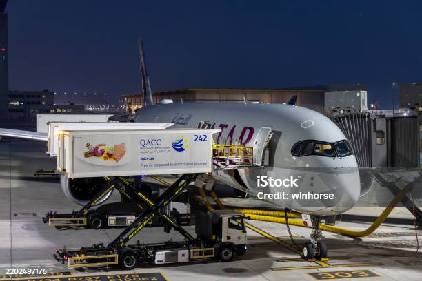 Qatar Airways Airbus A350900 Stock Photo - Download Image Now - 2025, Air Vehicle, Airbus