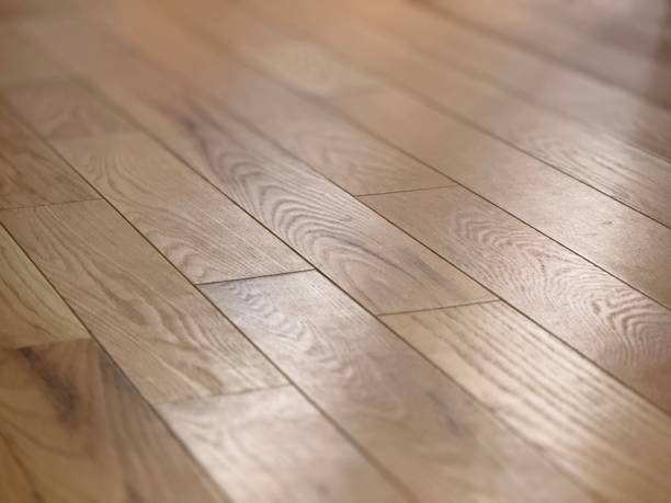 istock Hardwood Floor with Wood Grain 2202505032