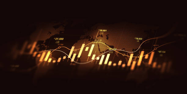 istock Gold  stock market investment trading graph growth.Trade business analytics graph and financial chart.Finance chart,stock market business and exchange financial growth graph. 2202505277