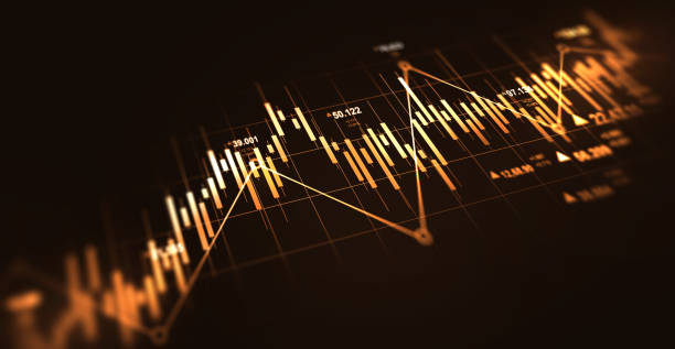 istock Gold  stock market investment trading graph growth.Trade business analytics graph and financial chart.Finance chart,stock market business and exchange financial growth graph. 2202505278