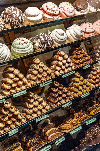 istock A display of many different types of pastries, including cupcakes and donuts 2202507957