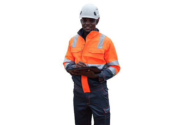 istock Industrial plant maintenance engineering on white background,clipping path 2202509254