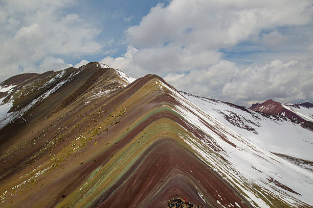 istock Tourists visiting the colorful vinicunca mountain in peru 2202519022