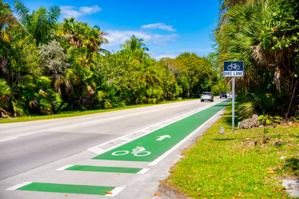 istock Stock photo Miami Key Biscayne bike path 2202520076