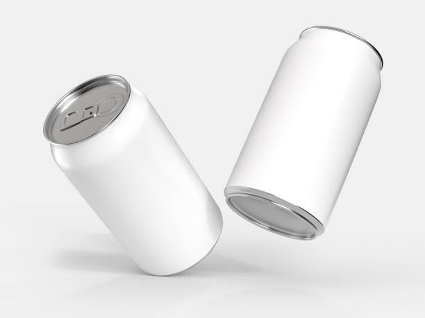 istock 3D realistic aluminum metal beverage products packaging container. For presentation branding juice, beer, energy, cola, soda, coffee, cocktail or drink can mockup blank template isolated on background 2202522618
