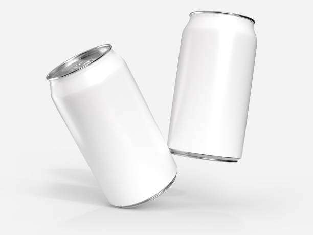 istock 3D realistic aluminum metal beverage products packaging container. For presentation branding juice, beer, energy, cola, soda, coffee, cocktail or drink can mockup blank template isolated on background 2202522619