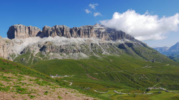 istock The Fassa Valley in the Dolomites (Trentino, northern Italy) 2202531503