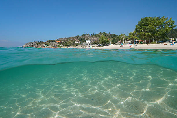 istock Beach shore in summer on the Atlantic coastline in Spain 2202537875