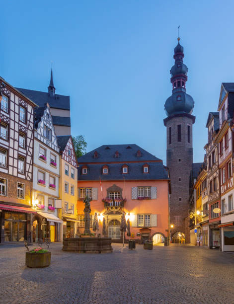 istock Old medieval market square in Cochem, Germany 2202549403