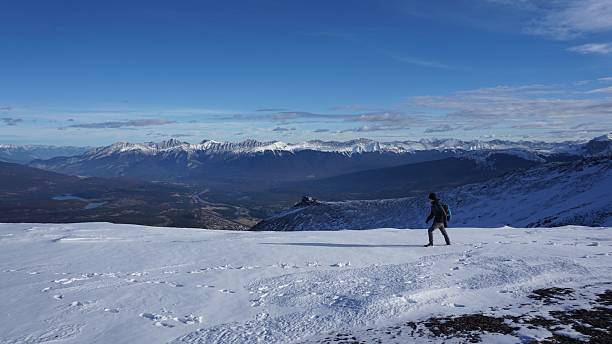 istock Hiking on the mountaintop in Canada 2202550315
