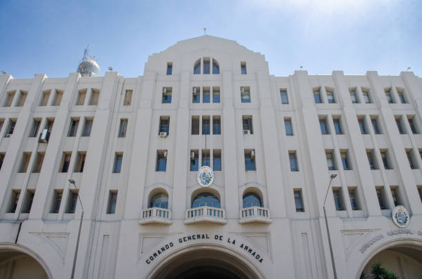 istock General Command of the Navy building in Montevideo, Uruguay. 2202555932
