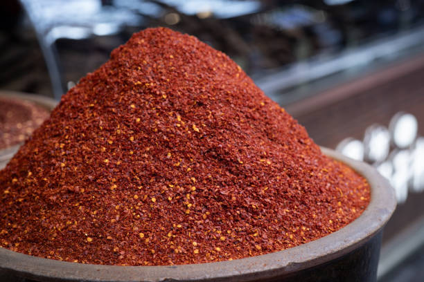 istock Ground Chilli Peppers on Street 2202566466