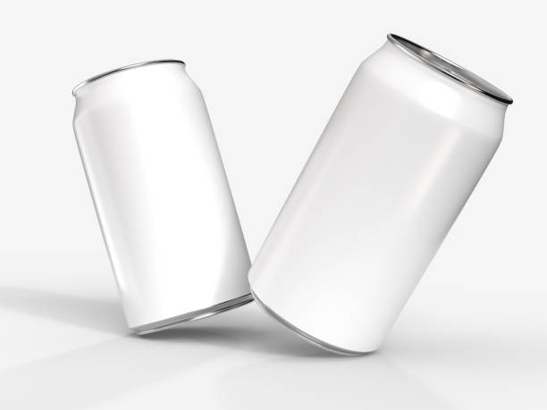 istock 3D realistic aluminum metal beverage products packaging container. For presentation branding juice, beer, energy, cola, soda, coffee, cocktail or drink can mockup blank template isolated on background 2202586478