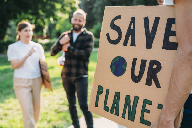 istock A group of climate activists are gathering together before the protest 2202587285