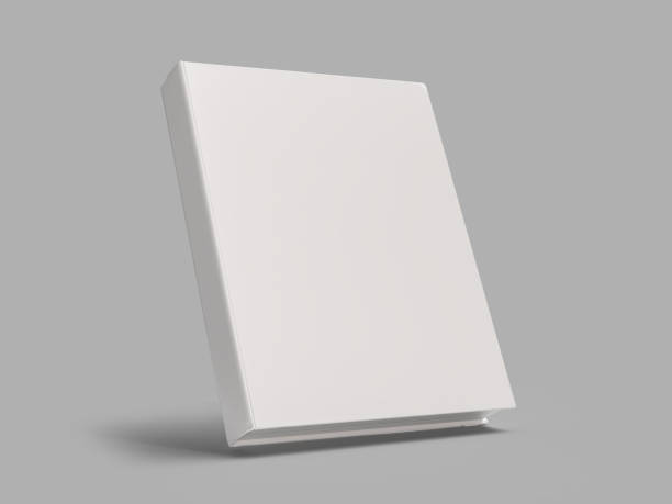 istock Blank Magazine or Book cover mockup design isolated on white background. Template for presentation a publisher, notebook, catalogs, brochures, magazines, diary, journal, booklet or publication 2202592756