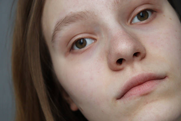 istock Girl is looking into nowhere. 2202615731