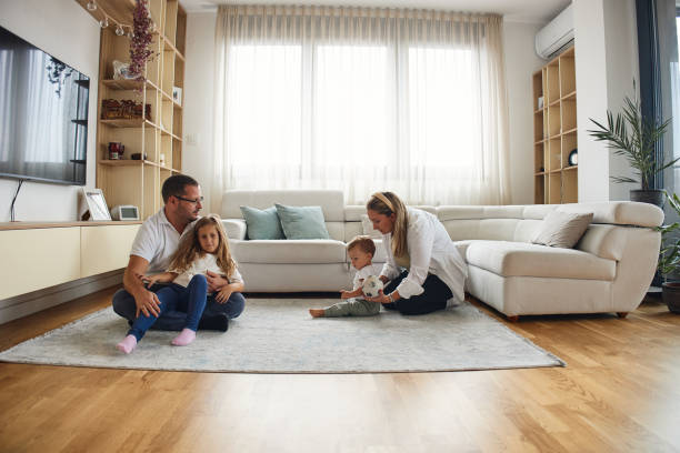 istock Playful family of four 2202615810