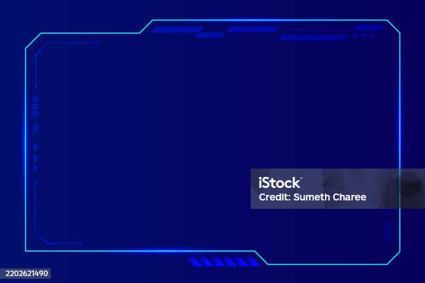 Control Panel Abstract Modern Technology Futuristic Interface Hud Ui ...