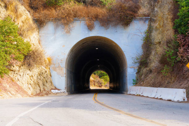 istock Scenic Tunnel Near Griffith Observatory in Natural Landscape 2202622608