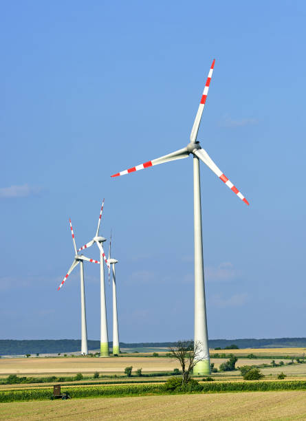 istock Wind turbines generating electricity, Lower Austria near Vienna 2202632788