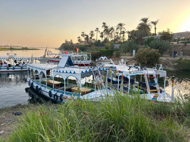 istock Waterfront of the River Nile in Luxor 2202641296