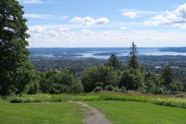 istock Holmenkollen view to Oslo 2202643069