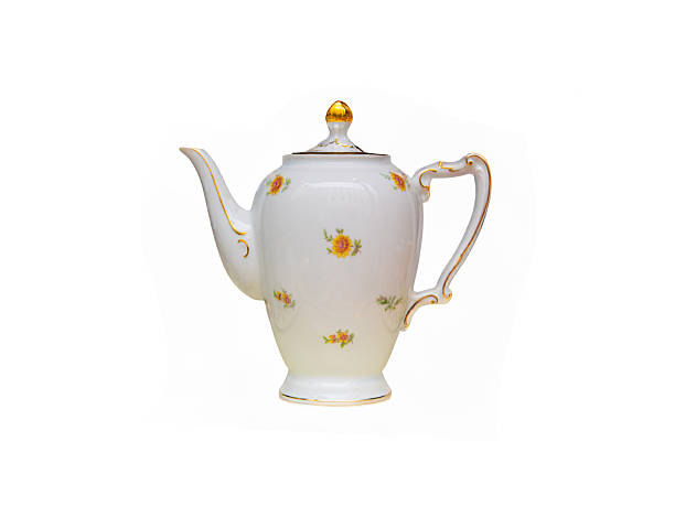 istock antique teapot isolated on white background 2202648424