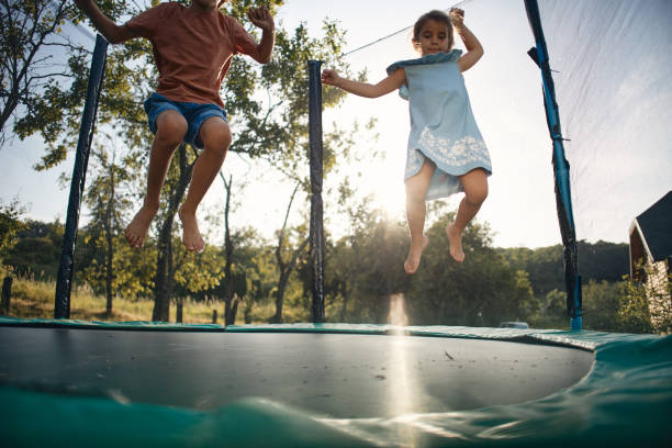 istock Beautiful children enjoying summer 2202656039