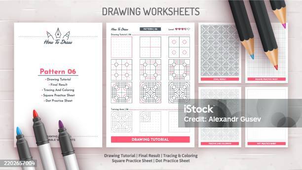 Draw Me Pattern How To Draw A Pattern Step By Step Drawing Tutorial Draw Guide ...