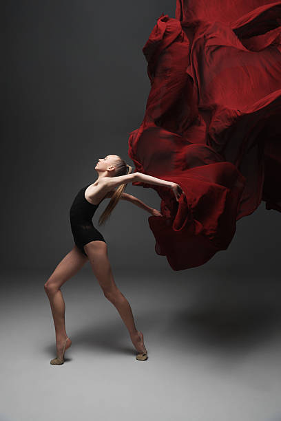 istock Rhythmic gymnastics girl. 2202665684