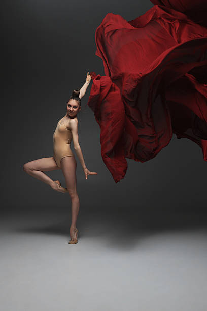 istock Rhythmic gymnastics girl. 2202665891