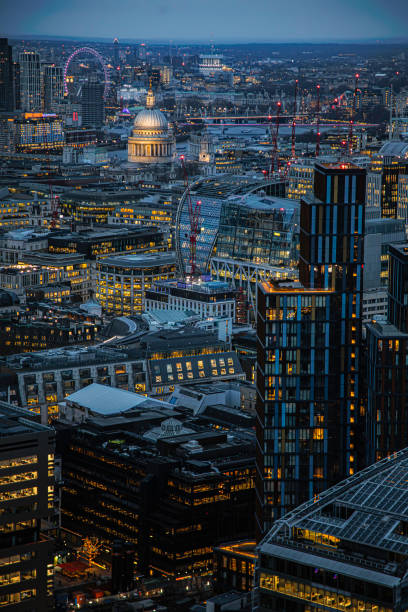 istock London Skyline at Dusk with St. Paul's Cathedral, England, UK 2202667638
