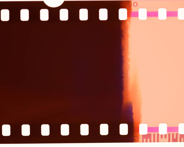 istock 35mm color negative film with light leak 2202668138