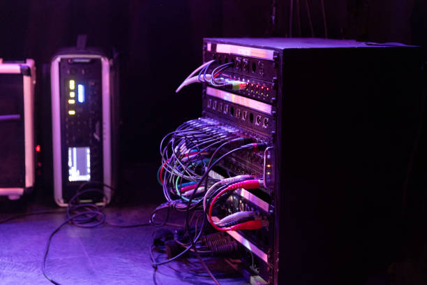 istock Speakers at a rock concert 2202672315