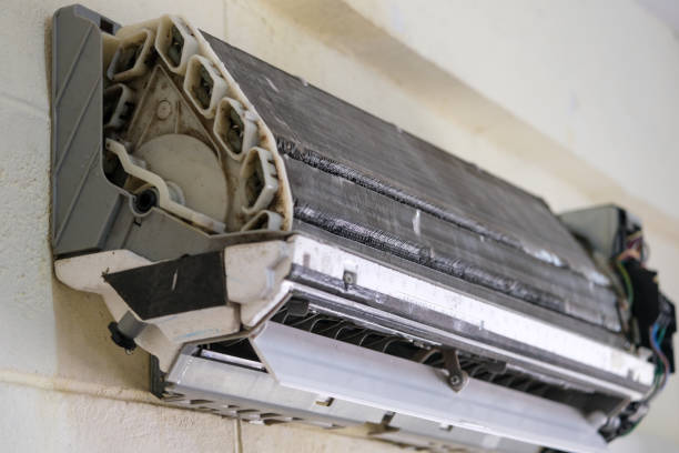 istock The air conditioner has been cleaned. 2202676102