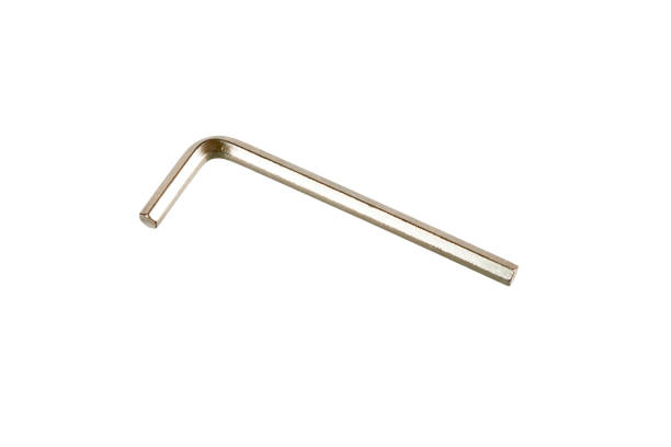 istock Imbus or allen key isolated on white 2202676216